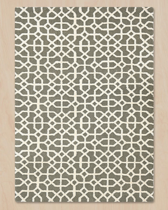 Atlas Lattice Knitted Rug – CarpetLive