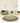 Hand-Knotted Herati Round Beige