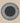 Grey Round Geometric Hand Tufted Wool Rug