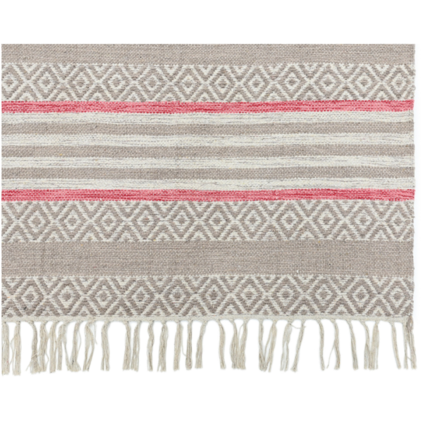 Cotton Dhurrie Rug Reversible Carpet