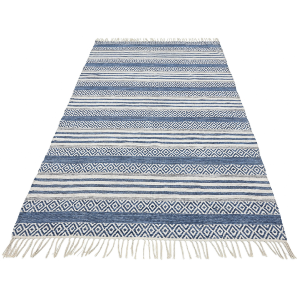Cotton Dhurrie Rug Reversible Carpet