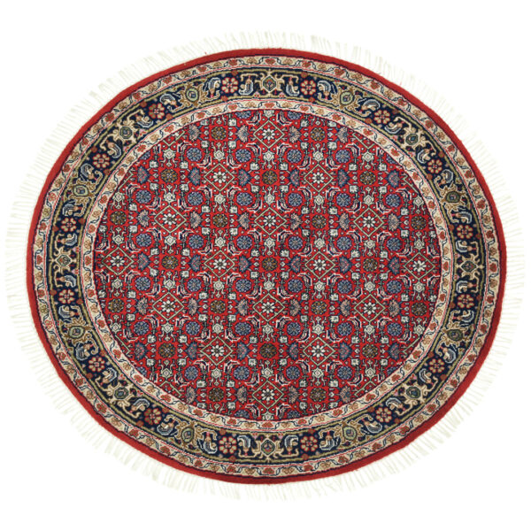 Herati Round Red Color