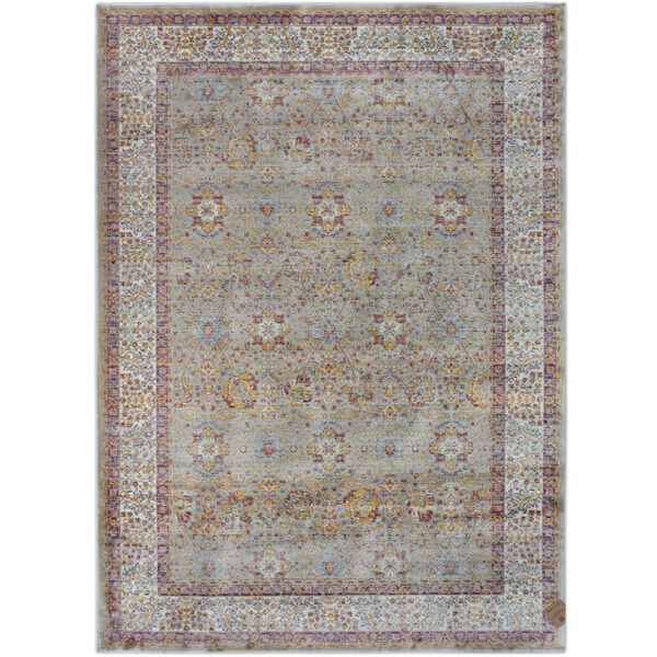 Woven Rugs Silver  Color