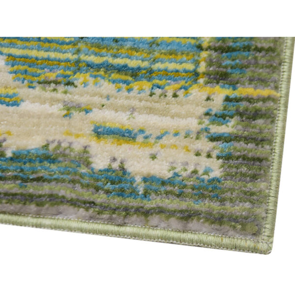 Woven Rugs Green Color