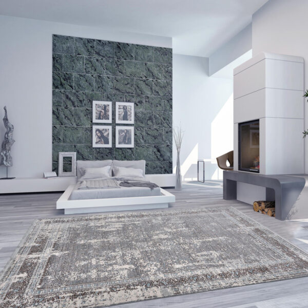 Woven Rugs Grey Color