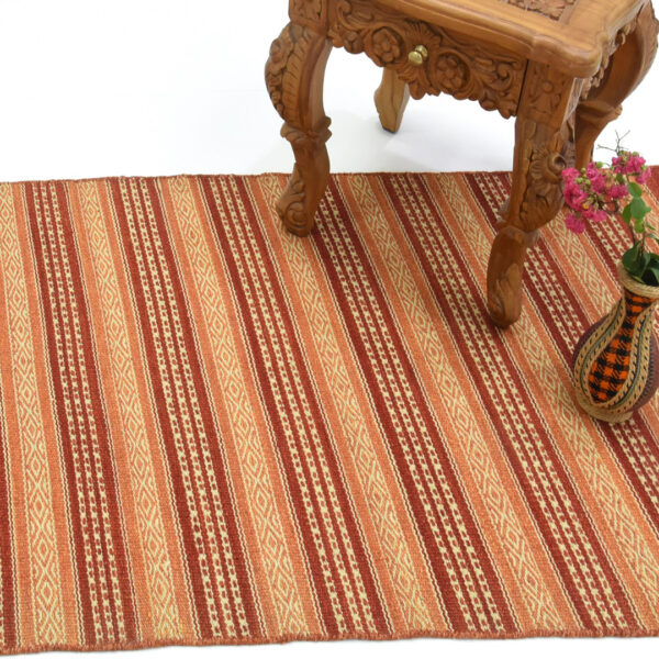 Kilim Rugs Orange Red Color