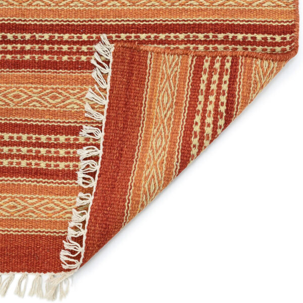 Kilim Rugs Orange Multi Color