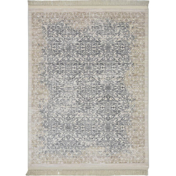 Woven Rugs Cream Grey Color