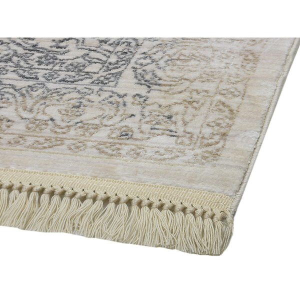 Woven Rugs Cream Grey Color