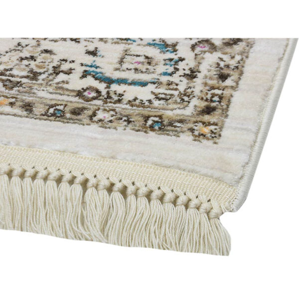 Woven Rugs Cream Pink Color