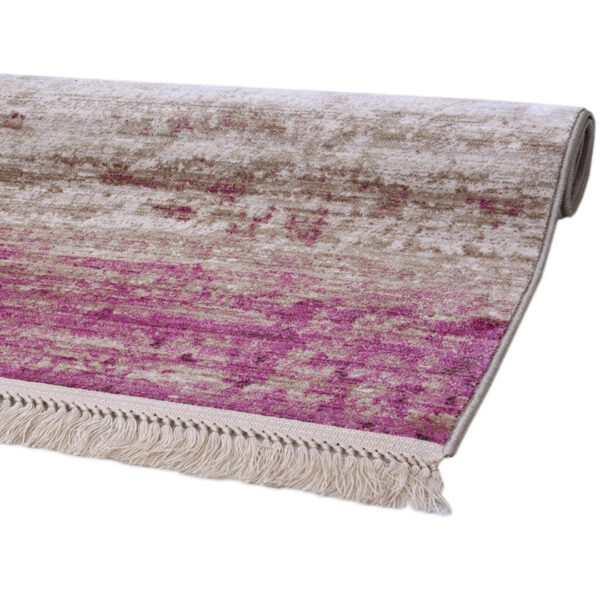 Woven Rugs Cream Pink Color