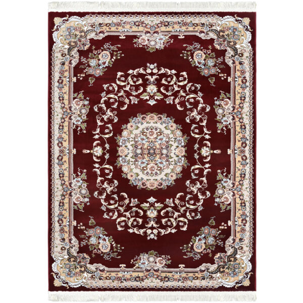 Woven Rugs Red Color