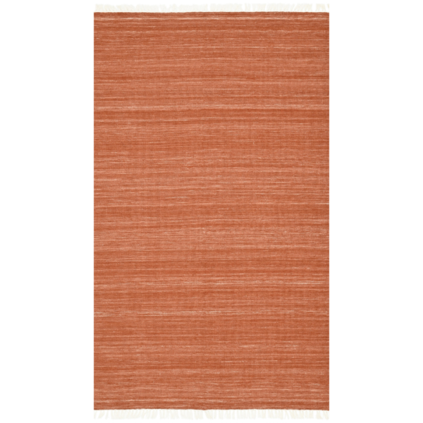 Handcrafted Simon Rug Rust Color