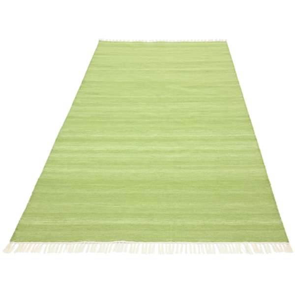 Handcrafted Simon Rug Apple Green Color