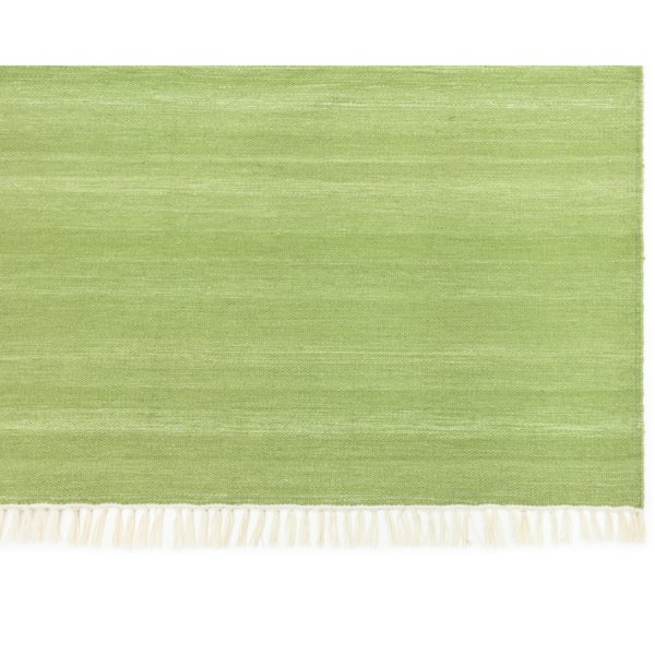 Handcrafted Simon Rug Apple Green Color