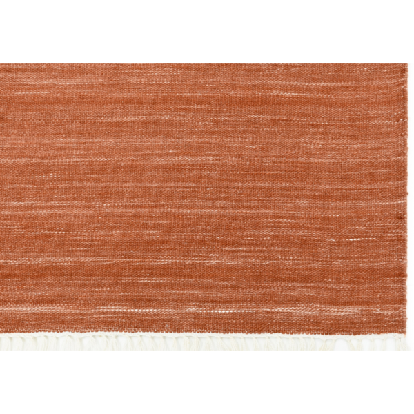 Handcrafted Simon Rug Rust Color