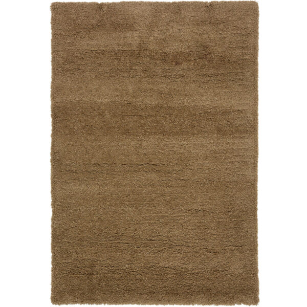 Modern Fluffy Microfiber Shaggy Rugs Dark Beige Color