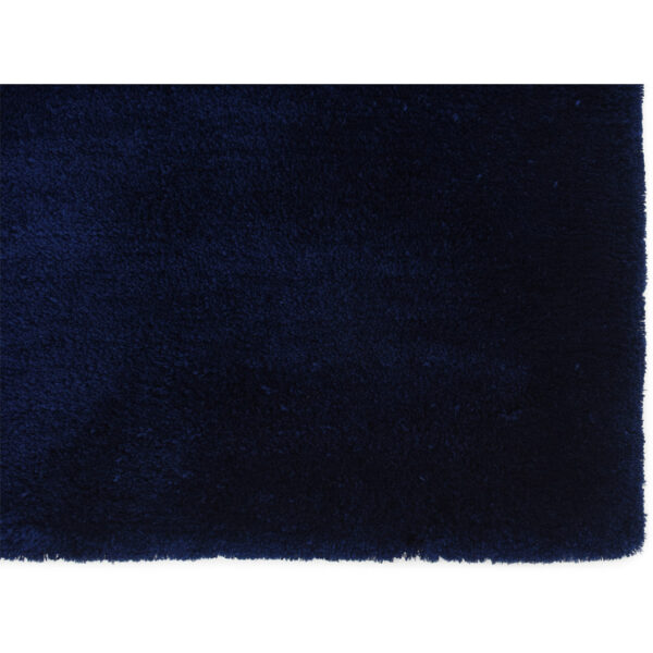 Modern Fluffy Microfiber Shaggy Rugs Blue Color