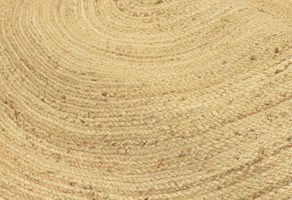 Natural Oval Jute Carpet for Living Room