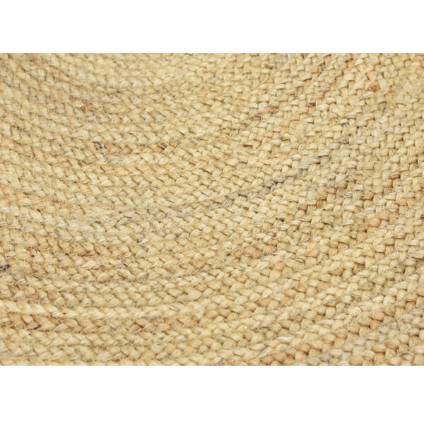 Lt Brown Round Jute Rugs for Living Room