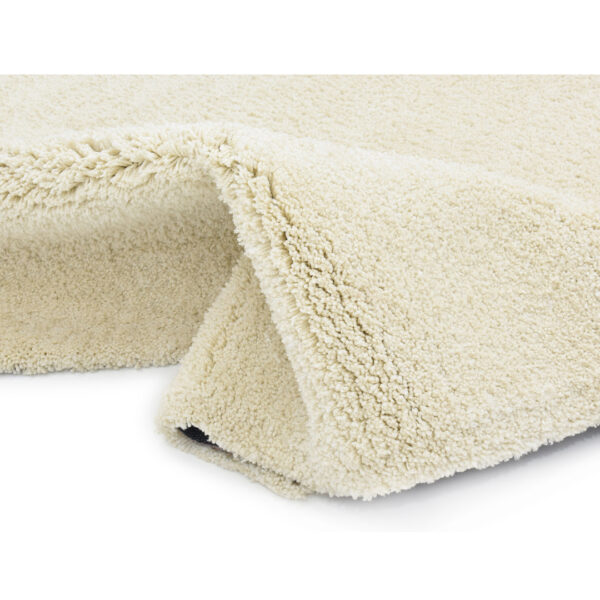 Modern Fluffy Microfiber Shaggy Rugs Ivory Color