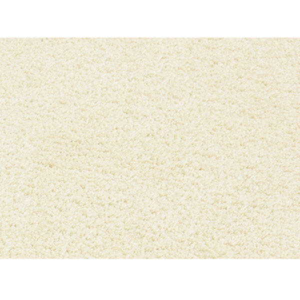 Modern Fluffy Microfiber Shaggy Rugs Ivory Color