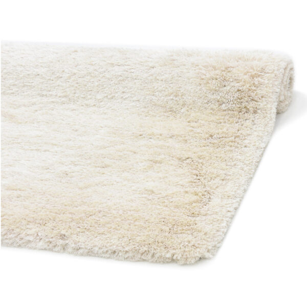 Modern Fluffy Microfiber Shaggy Rugs Off White Color