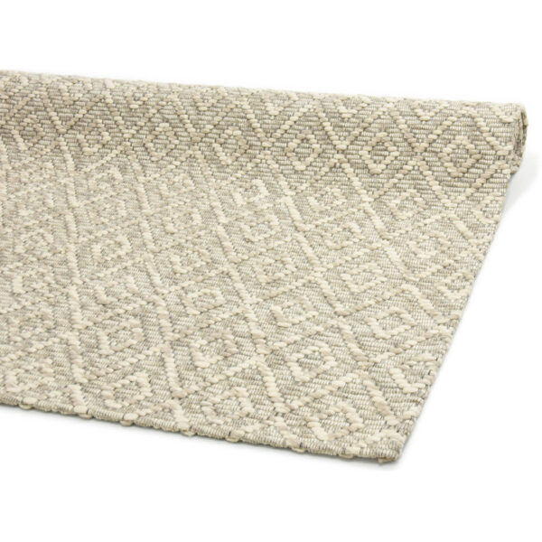 Modern Jaquard Woolen Beige Carpet