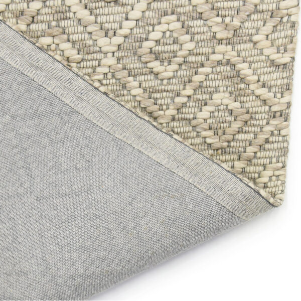 Modern Jaquard Woolen Beige Carpet