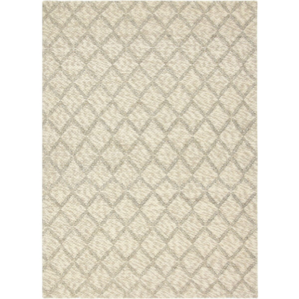 Modern Jaquard Woolen Beige Carpet