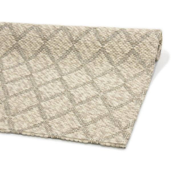 Modern Jaquard Woolen Beige Carpet