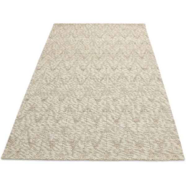 Modern Jaquard Woolen Beige Carpet