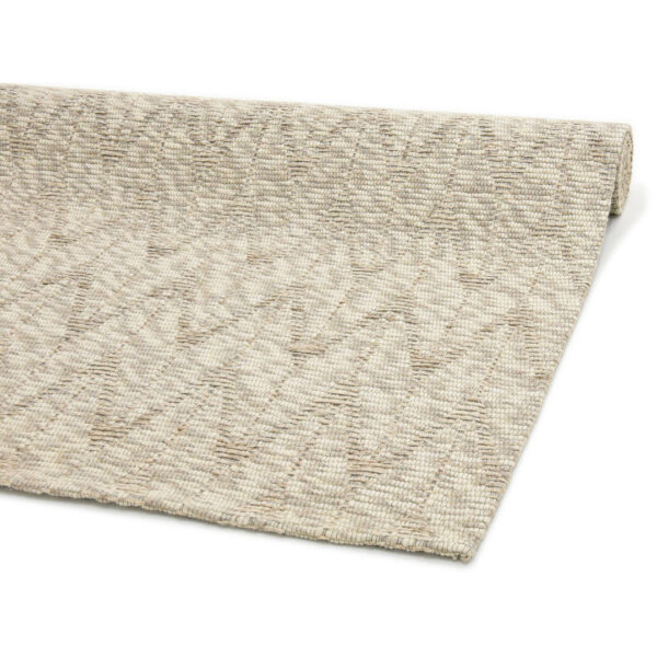 Modern Jaquard Woolen Beige Carpet