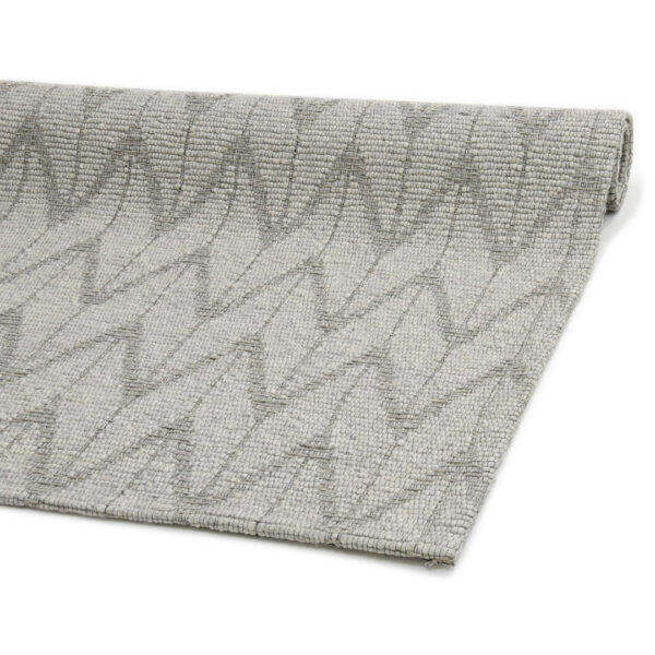 Modern Jaquard Woolen Grey Carpet