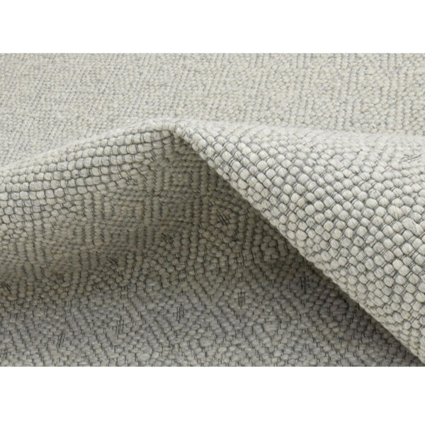 Modern Jaquard Woolen Grey Carpet