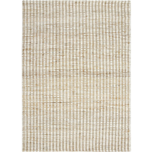 Modern Jaquard Woolen Beige Carpet