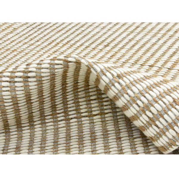 Modern Jaquard Woolen Beige Carpet