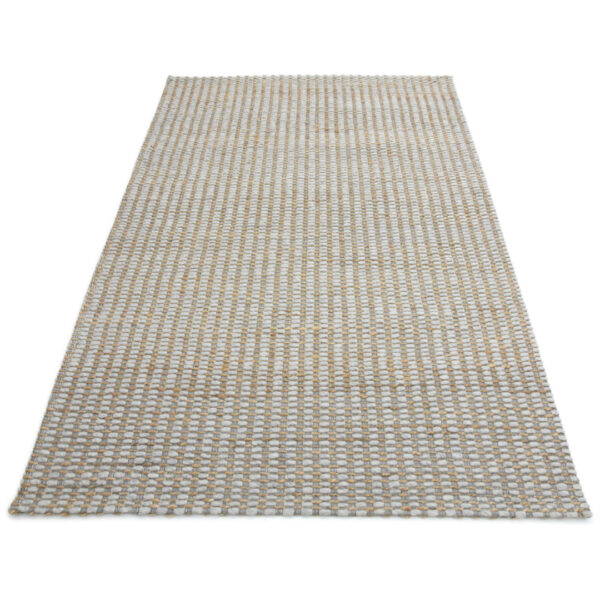 Modern Jaquard Woolen Grey Carpet