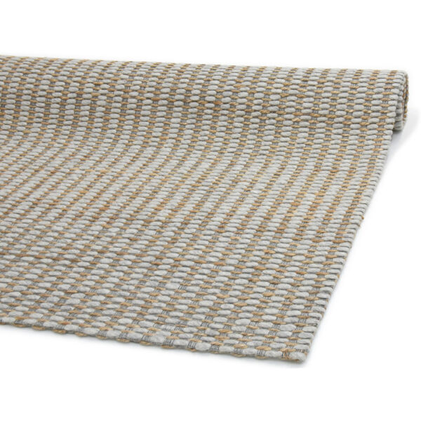Modern Jaquard Woolen Grey Carpet