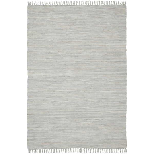 Handcrafted Montana Cotton Rugs Grey Color